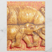 Cool Colorful Elephant Family (Front)