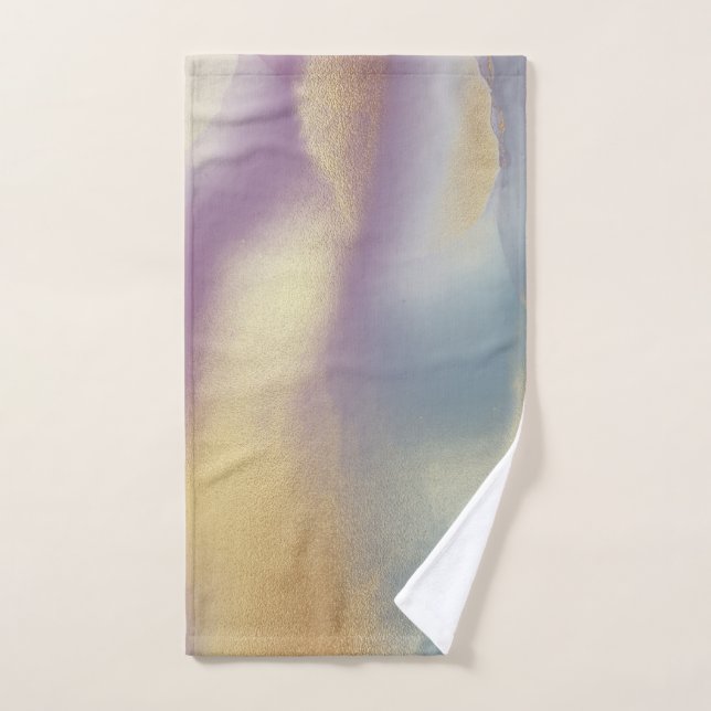 Cool Colorful Gold Touch Bath Towel Set (Hand Towel)