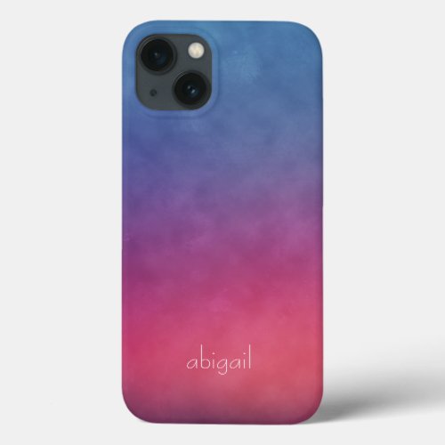 Cool Colorful Grunge Personalized Case_Mate iPhone iPhone 13 Case