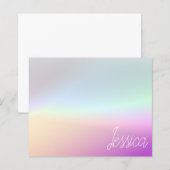 Cool Colorful Ombre Gradients & Your Script (Front/Back)
