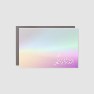 Cool Colorful Ombre Gradients & Your Script Car Magnet