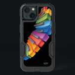 Cool Colorful Piano Keyboard Music with Monogram iPhone 13 Case<br><div class="desc">This vibrant design in rainbow colors features a pop-art style keyboard graphic splashed across the case. It's a great choice for musicians, keyboard players, entertainers, DJs, concert attenders or anyone who enjoys music. Personalize this case with your monogram initials by editing the sample initials shown in the design template. You...</div>