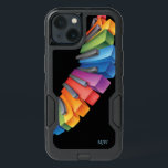 Cool Colorful Piano Keyboard Music with Monogram iPhone 13 Case<br><div class="desc">This vibrant design in rainbow colors features a pop-art style keyboard graphic splashed across the case. It's a great choice for musicians, keyboard players, entertainers, DJs, concert attenders or anyone who enjoys music. Personalize this case with your monogram initials by editing the sample initials shown in the design template. You...</div>