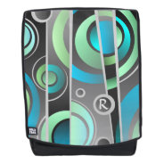 Cool Colorful Pop Art Geometric Pattern Backpack at Zazzle