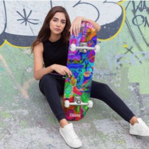 Cool & Colorful Skateboard