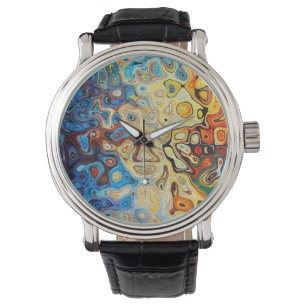 Cool Colorful Surreal Abstract Psychedelic Art Watch