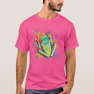 Cool Colorful Tree Frog Gear For T-Shirt