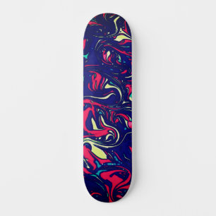 Cool Colorful Urban Abstract Street Art Inspired  Skateboard