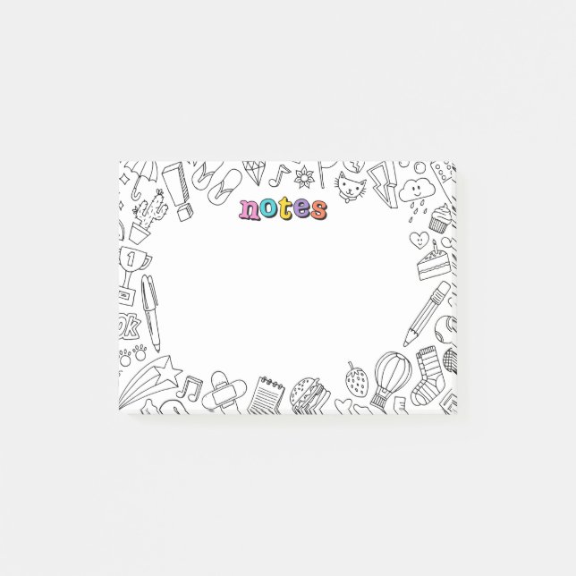 Cool Coloring notes (Front)