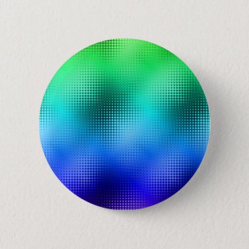 Cool Colors Dot Matrix Button by StellarEmporium at Zazzle