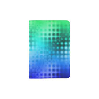 Cool Colors Dot Matrix Passport Holder