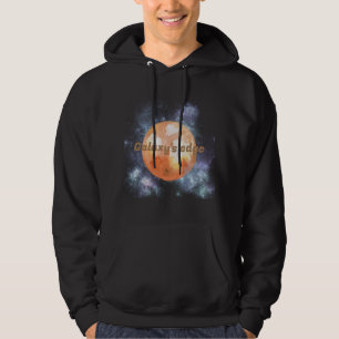 Cool colors Galaxy's edge l Orange and black Hoodie
