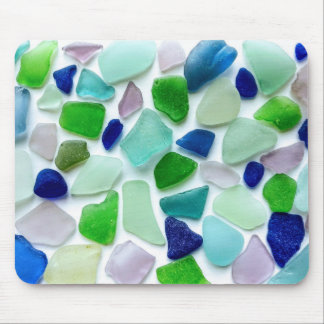 Cool Colors Sea Glass Mousepad