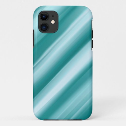 Cool colors stripes paint graphic art 3 iPhone 11 case