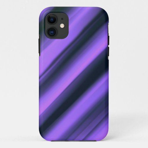 Cool colors stripes paint graphic art iPhone 11 case