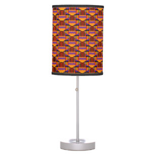 Cool Colourful Kente Pattern Table Lamp
