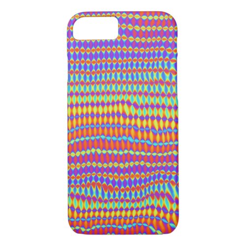Cool Colourful Neon Patterns iPhone 87 Case