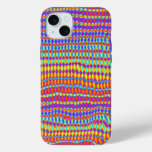 Cool Colourful Neon Patterns iPhone 15 Plus Case