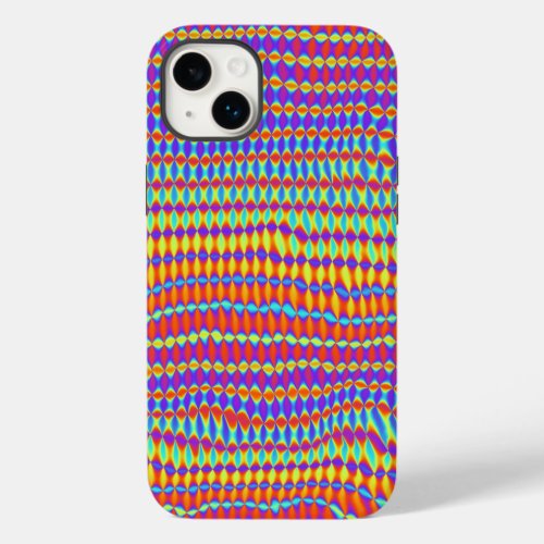 Cool Colourful Neon Patterns Case_Mate iPhone 14 Plus Case