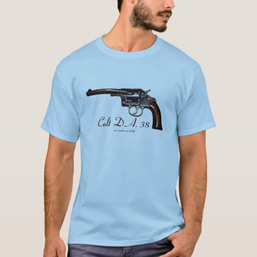 Cool Colt revolver t_shirt