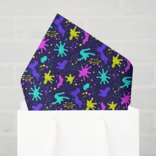 Cool comic graffiti tiled pattern  tissue paper