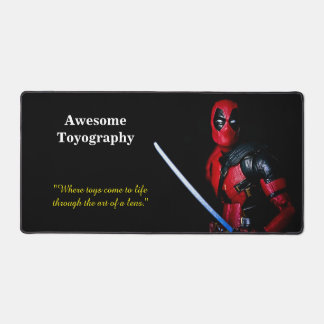 Cool Comic Toy Photography Desk Mat