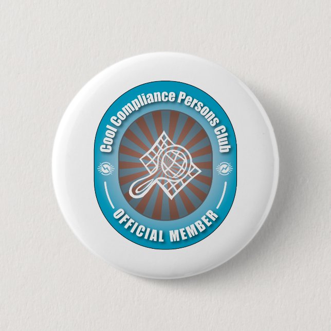 Cool Compliance Persons Club Button (Front)
