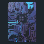 Cool Computer Circuit Board Blue iPad Pro Cover<br><div class="desc">Cool Computer Circuit Board - Blue This one is for the geek in all of us</div>