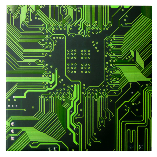 circuit board pattern tile