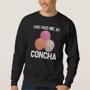 Cool Concha For Men Women Pan Dulce Latin Mexican Sweatshirt