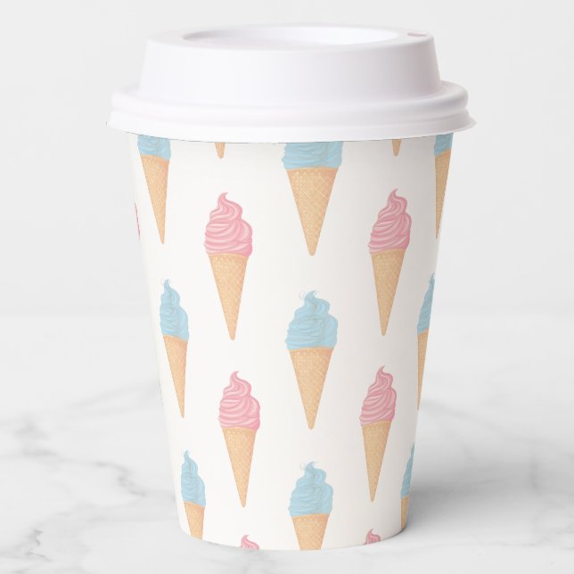 Cool Cones Paper Cups (Front)