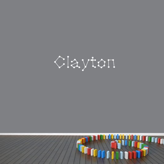 Cool Connect The Dots Medium Name Wall Decal (Front)