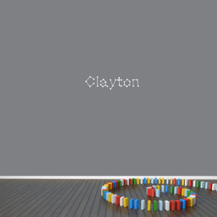 Cool Connect The Dots Small Name Wall Decal