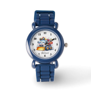 Cool Construction truck boys Watch