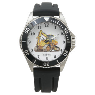 Cool Construction workers men Watch