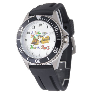 Cool Construction workers word art Watch