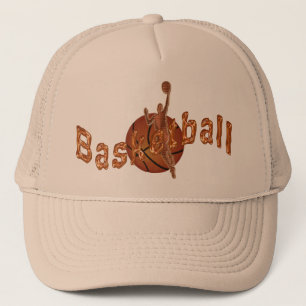 Cool Copper Basketball Flat Bill Hats