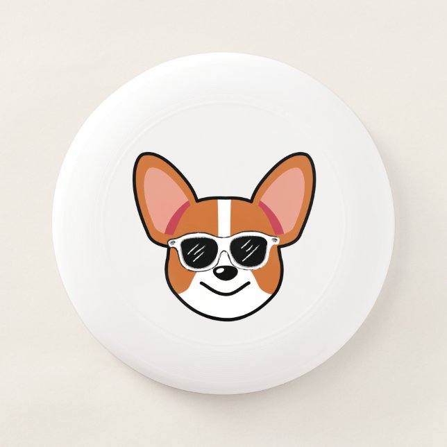 Cool Corgi Wham-O Frisbee (Front)