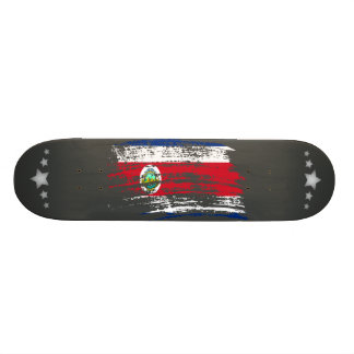 Cool Costa Rican flag design Skateboard Deck