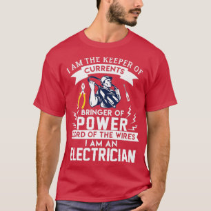 Cool Costume For Electrician T-Shirt