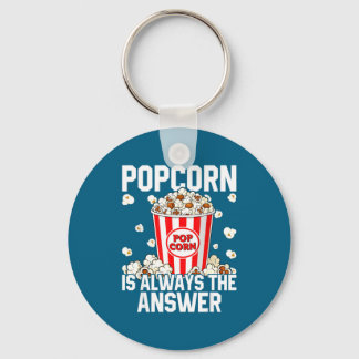 Cool Costume Popcorn Corn Pop Lover Keychain