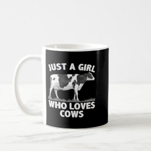 Cool Cow Design For Women Girls Cow Lover Farmer F Coffee Mug