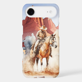 cool cowboy Western lovers iPhone 17 Air Case