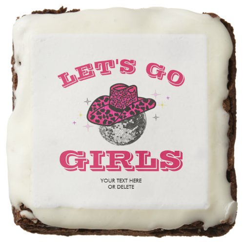 Cool Cowgirl  Bachelorette Party  Gift  Brownie