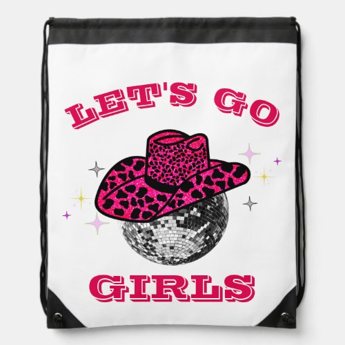 Cool Cowgirl  Bachelorette Party  Gift  Drawstring Bag