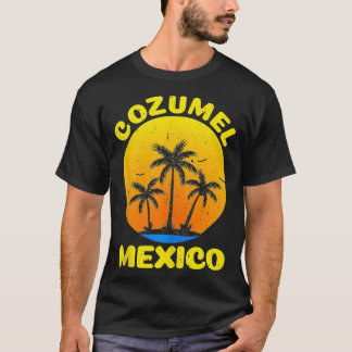Cool Cozumel Design For Men Women Cozumel Mexico B T-Shirt