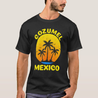 Cool Cozumel For Men Women Cozumel Mexico Beach T-Shirt