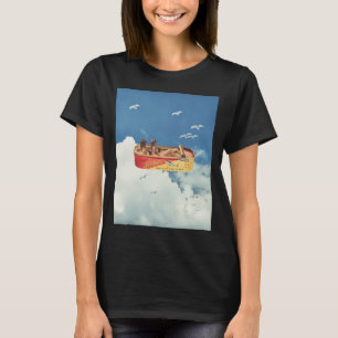 Cool Crab For Women Girls Crab Eating Lover Lobste T-Shirt