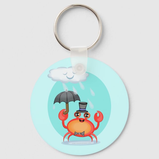 Cool Crab Keychain (Front)