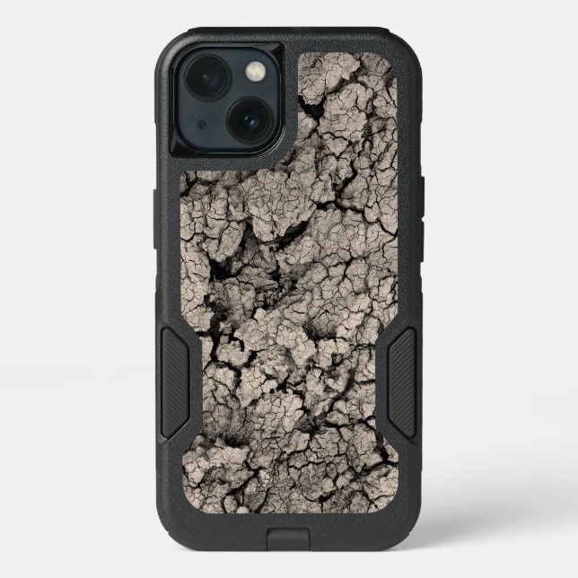 COOL Cracked Earth Dirt Cool Texture Otterbox iPhone Case (Back)